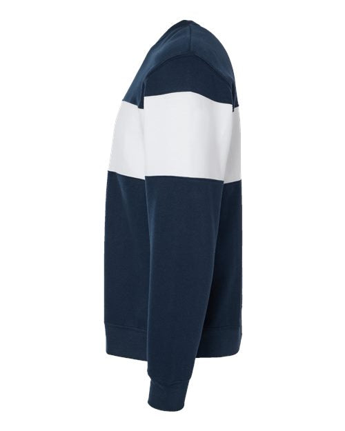 J. America Unisex Varsity Fleece Crewneck Sweatshirt 8646