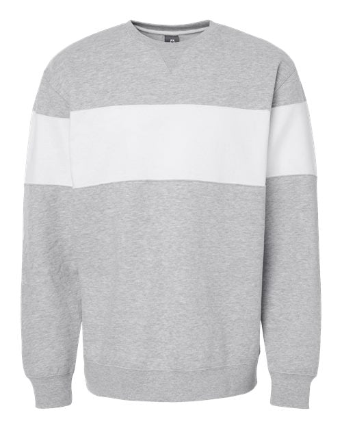 J. America Unisex Varsity Fleece Crewneck Sweatshirt 8646
