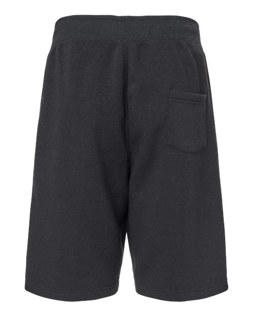 J. America Unisex Triblend Fleece Shorts 8855
