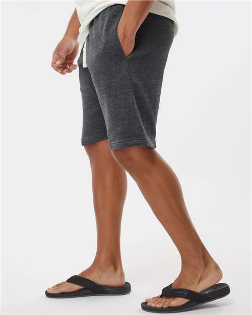 J. America Unisex Triblend Fleece Shorts 8855