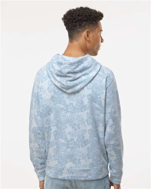 J. America Men's Triblend Fleece Hooded Sweatshirt 8871