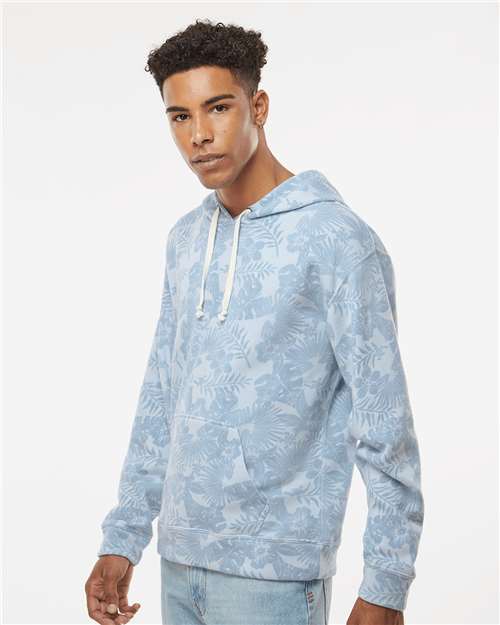 J. America Men's Triblend Fleece Hooded Sweatshirt 8871