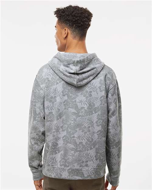 J. America Men's Triblend Fleece Hooded Sweatshirt 8871