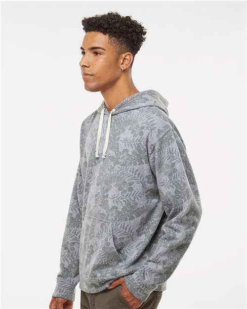J. America Men's Triblend Fleece Hooded Sweatshirt 8871