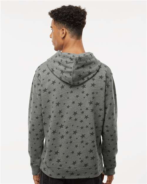 J. America Men's Triblend Fleece Hooded Sweatshirt 8871