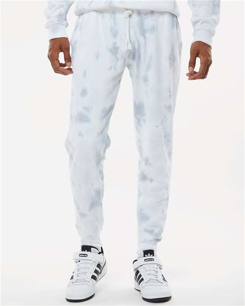 J. America Unisex Tie-Dyed Fleece Joggers 8884