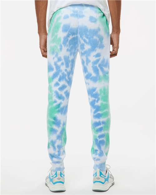 J. America Unisex Tie-Dyed Fleece Joggers 8884