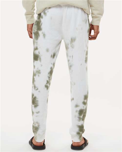 J. America Unisex Tie-Dyed Fleece Joggers 8884