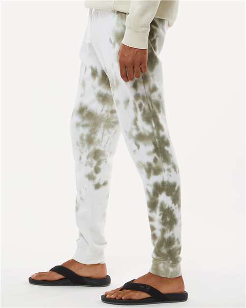 J. America Unisex Tie-Dyed Fleece Joggers 8884