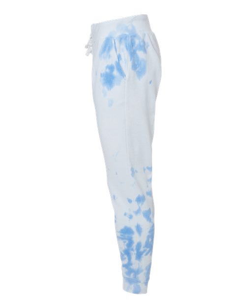 J. America Unisex Tie-Dyed Fleece Joggers 8884