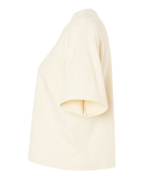 American Apparel Women's Fine Jersey Mid-Length Boxy Tee 102