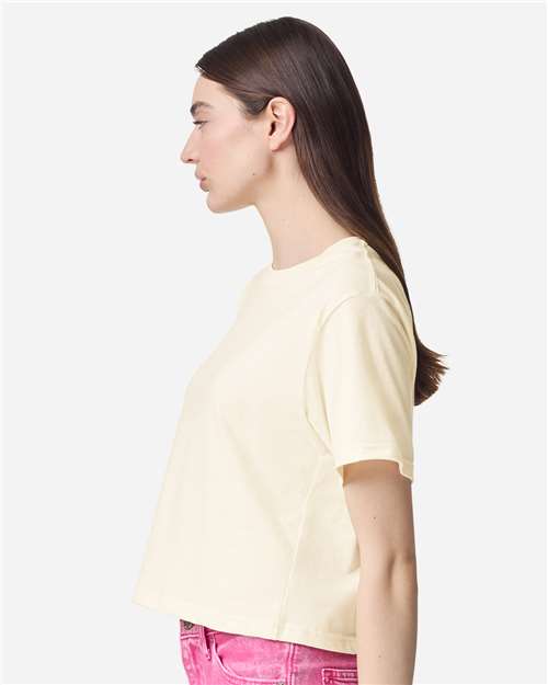 American Apparel Women's Fine Jersey Mid-Length Boxy Tee 102