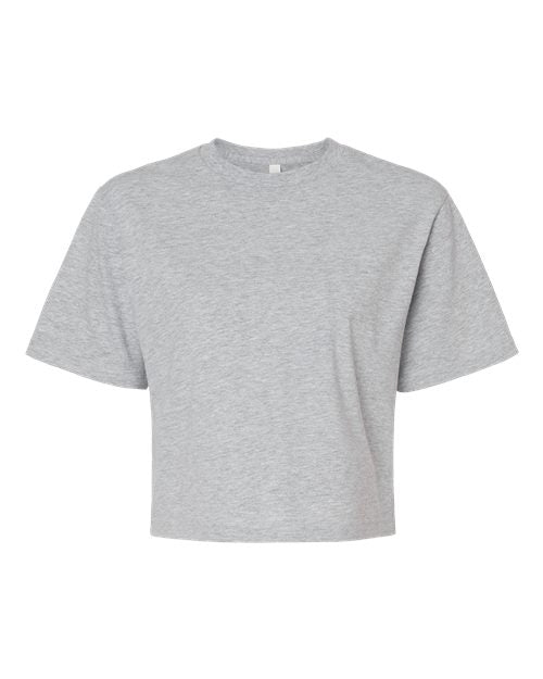 American Apparel Women's Fine Jersey Mid-Length Boxy Tee 102