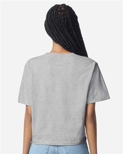 American Apparel Women's Fine Jersey Mid-Length Boxy Tee 102