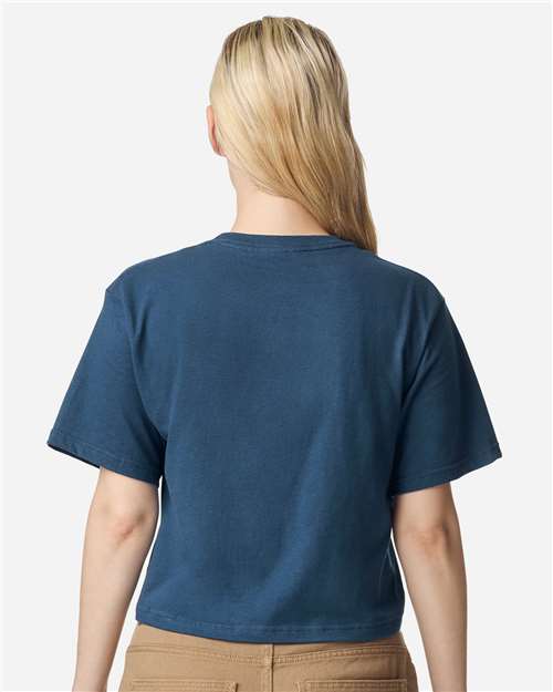 American Apparel Women's Fine Jersey Mid-Length Boxy Tee 102