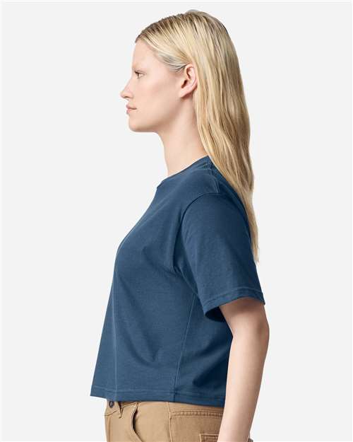 American Apparel Women's Fine Jersey Mid-Length Boxy Tee 102