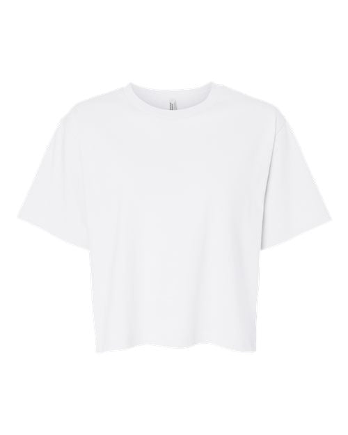 American Apparel Women's Fine Jersey Mid-Length Boxy Tee 102