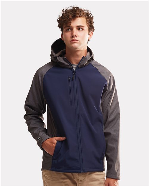 Holloway Men's Raider Hooded Soft Shell Jacket 229157