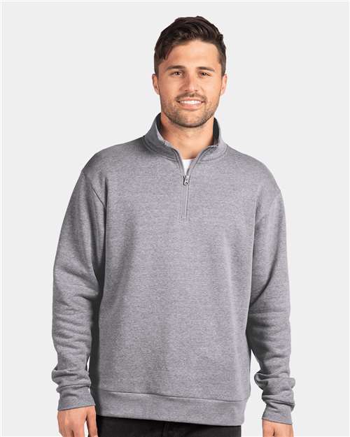 Next Level Unisex Fleece Quarter-Zip Pullover 9643