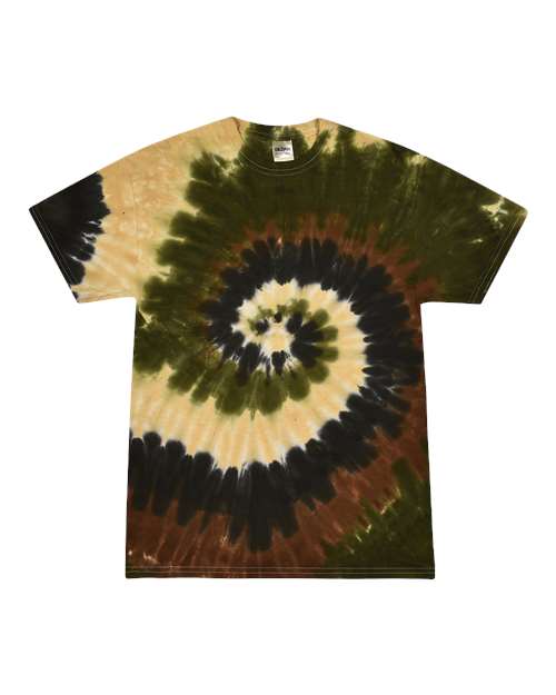 Colortone Unisex Multi-Color Tie-Dyed T-Shirt 1000