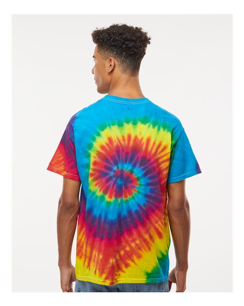 Colortone Unisex Multi-Color Tie-Dyed T-Shirt 1000