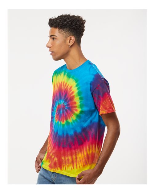 Colortone Unisex Multi-Color Tie-Dyed T-Shirt 1000