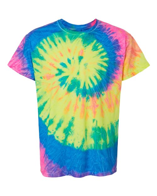 Colortone Youth Multi-Color Tie-Dyed T-Shirt 1000Y