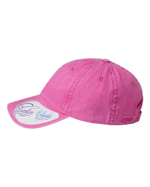 Infinity Her Women's Pigment-Dyed with Fashion Undervisor Cap CASSIE