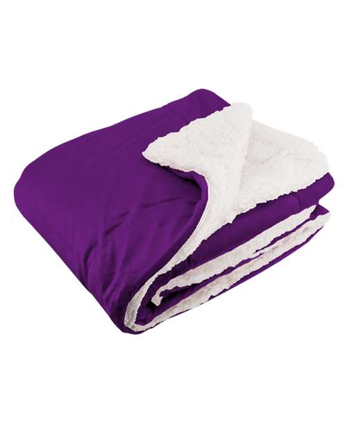 Alpine Fleece Micro Mink Sherpa Blanket 8712