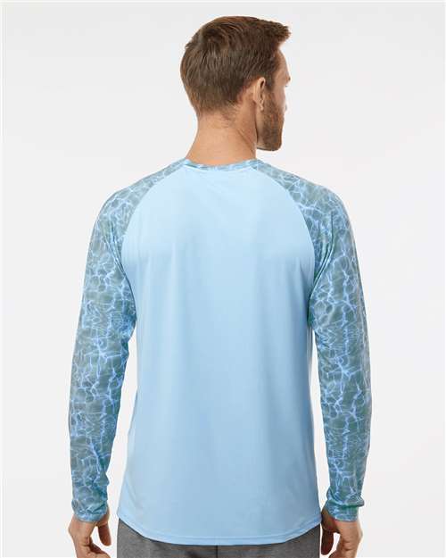 Paragon Men's Panama Colorblocked Long Sleeve T-Shirt 231
