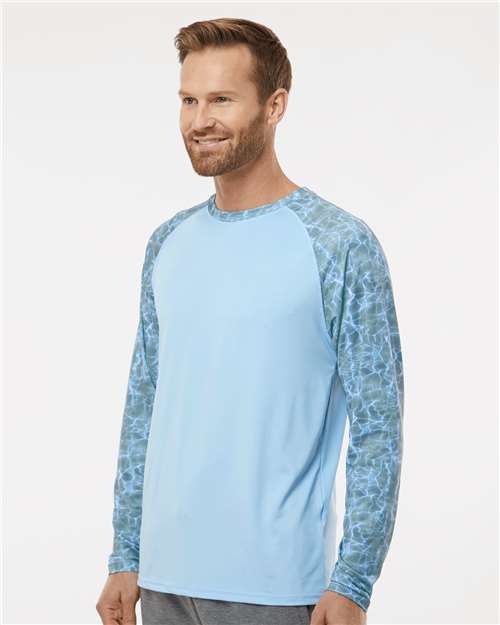 Paragon Men's Panama Colorblocked Long Sleeve T-Shirt 231