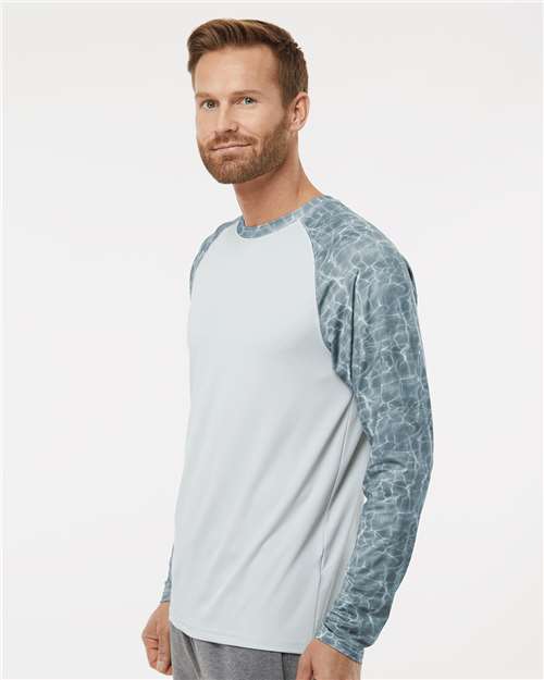 Paragon Men's Panama Colorblocked Long Sleeve T-Shirt 231
