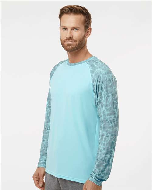 Paragon Men's Panama Colorblocked Long Sleeve T-Shirt 231