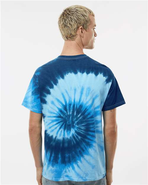 Colortone Unisex Multi-Color Tie-Dyed T-Shirt 1000
