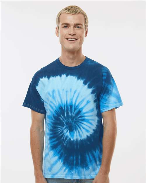 Colortone Unisex Multi-Color Tie-Dyed T-Shirt 1000