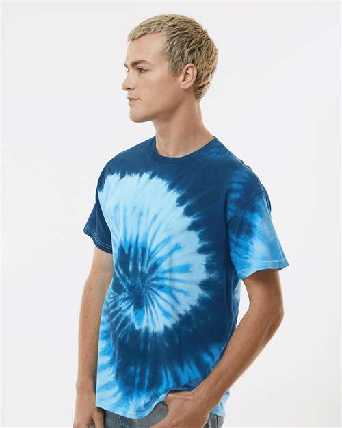 Colortone Unisex Multi-Color Tie-Dyed T-Shirt 1000