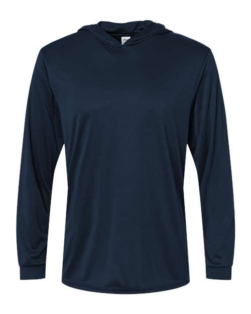 Paragon Unisex Bahama Performance Hooded Long Sleeve T-Shirt 220