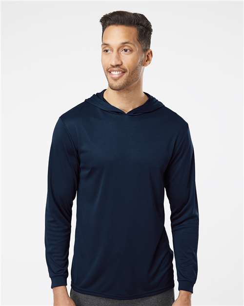 Paragon Unisex Bahama Performance Hooded Long Sleeve T-Shirt 220