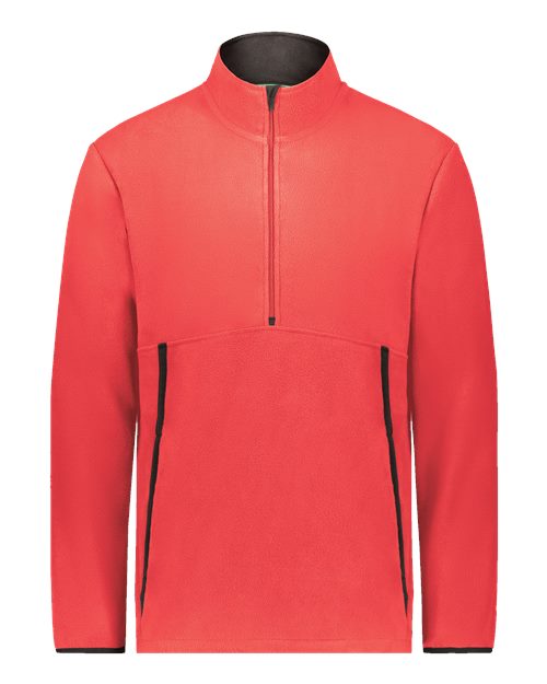 Augusta Sportswear Unisex Eco Revive™ Polar Fleece Quarter-Zip Pullover 6855