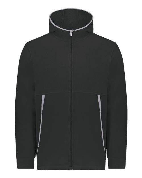 Augusta Sportswear Youth Eco Revive™ Polar Fleece Hooded Full-Zip Jacket 6859