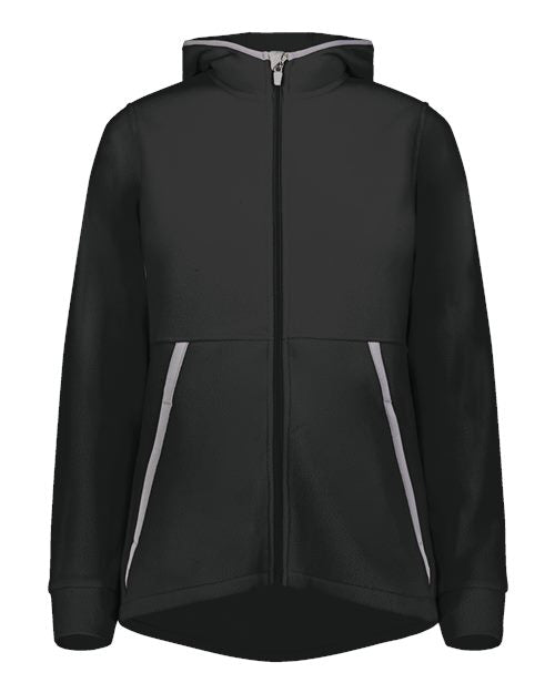 Augusta Sportswear Women's Eco Revive™ Polar Fleece Hooded Full-Zip Jacket 6860