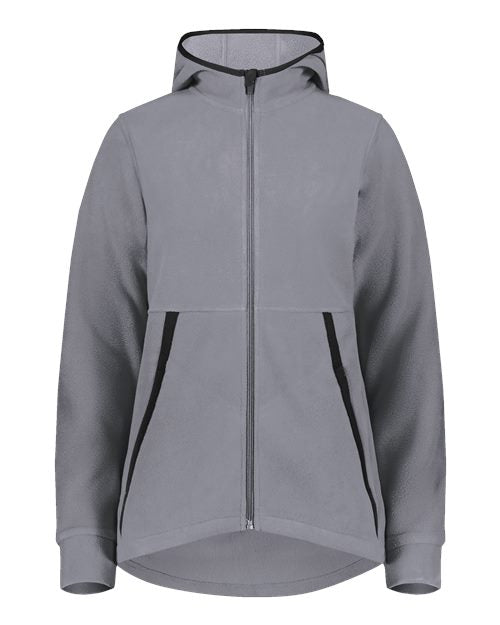Augusta Sportswear Women's Eco Revive™ Polar Fleece Hooded Full-Zip Jacket 6860