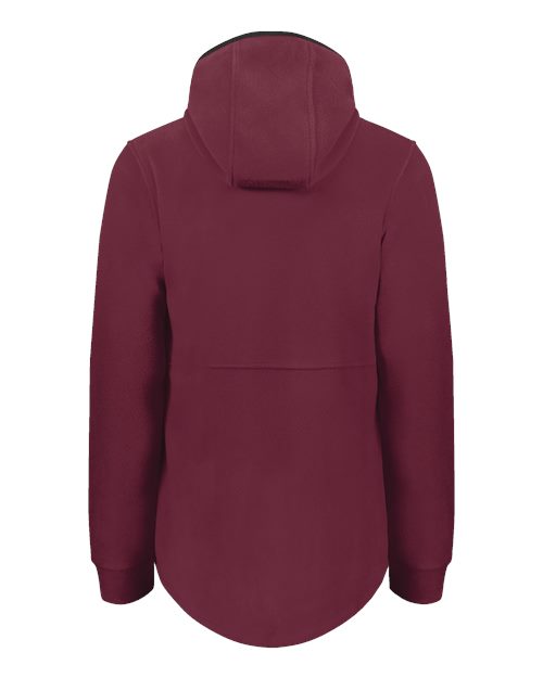 Augusta Sportswear Women's Eco Revive™ Polar Fleece Hooded Full-Zip Jacket 6860