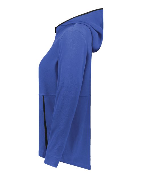 Augusta Sportswear Women's Eco Revive™ Polar Fleece Hooded Full-Zip Jacket 6860