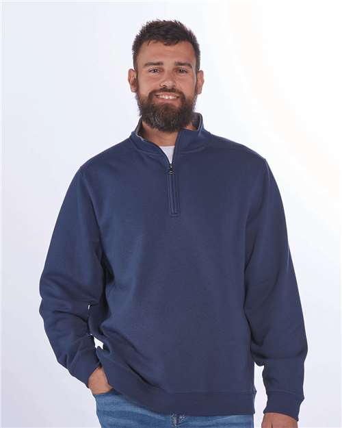 Boxercraft Unisex Fleece Quarter-Zip Pullover BM5202