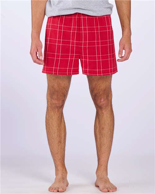 Boxercraft Men's Double Brushed Flannel Boxers BM6701