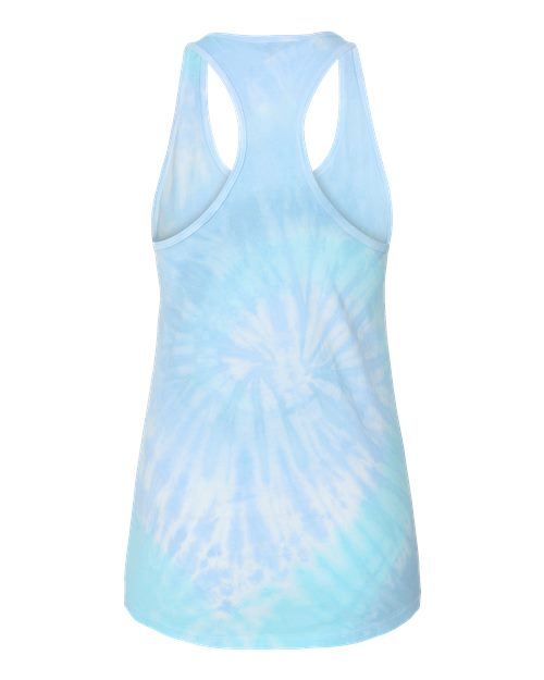 Colortone Women's Tie-Dyed Racerback Tank Top 3400