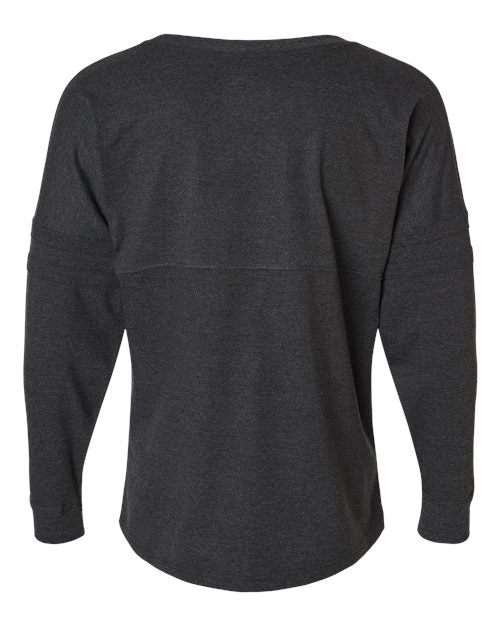 Boxercraft Women's Pom Pom Long Sleeve Jersey T-Shirt BW3514