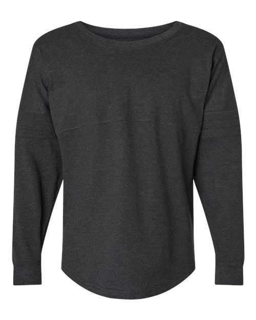 Boxercraft Women's Pom Pom Long Sleeve Jersey T-Shirt BW3514