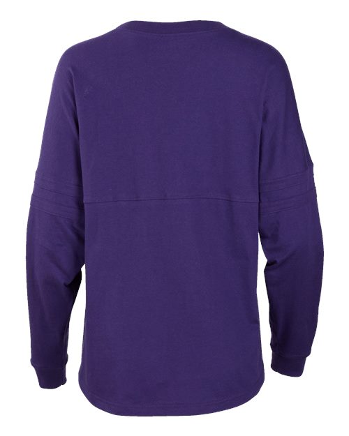 Boxercraft Women's Pom Pom Long Sleeve Jersey T-Shirt BW3514